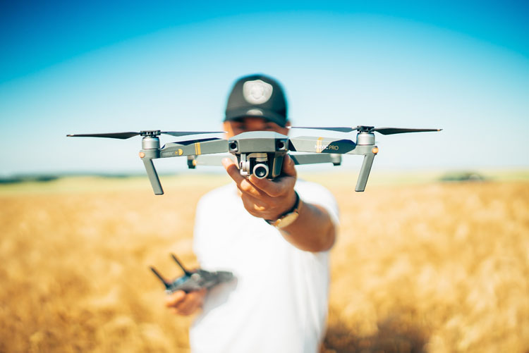 Drone requirements for real estate photos